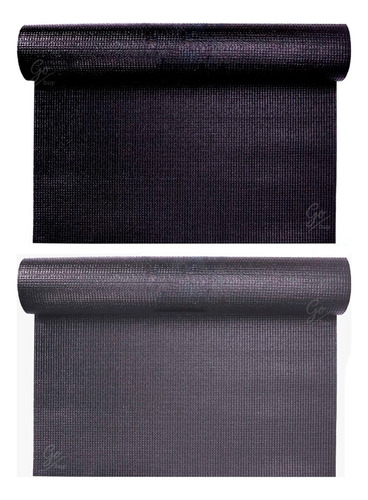 Tapete Protector Hogar Negro / Gris Oficina Silla 122 X 46cm