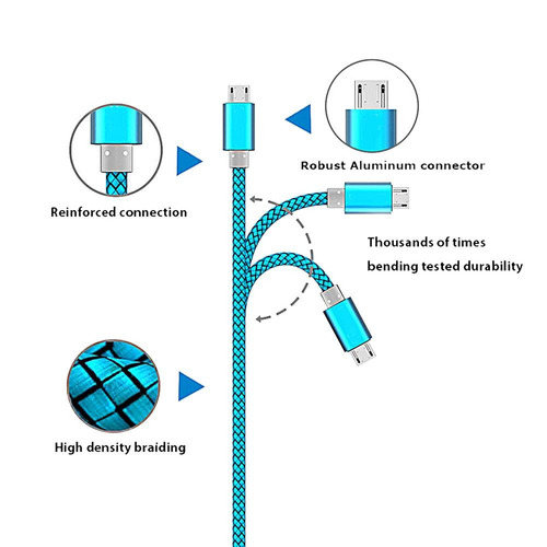 Cable Cargador Android Micro Usb Carga Rápida Universal Cele