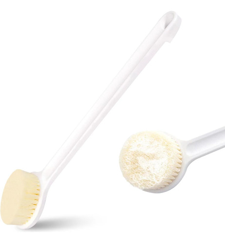 Unisex Body Cleansing Brush Set With Nylon Bristles For Effe