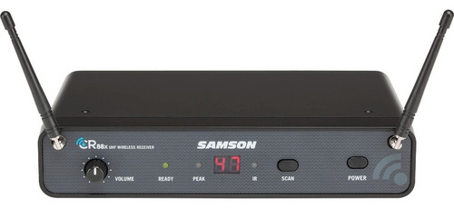 Samson Concert 88x Sistema Micrófono Inalámbrico De Mano Color Negro