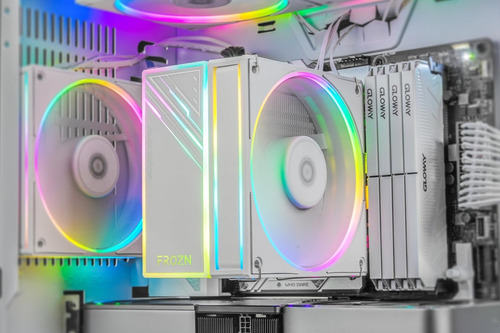Cpu Cooler Id-cooling Frozn A410 Argb Blanco 220w Tdp Blanco