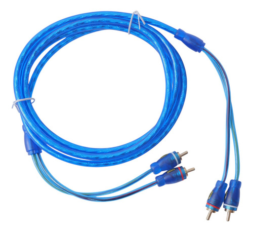 Cable Rca De 2.2 Metros Trenzado 100% Cobre Suono