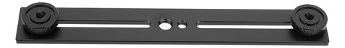 Soporte Portátil De Doble Cabezal Para Cámara Y Flash De 1/4