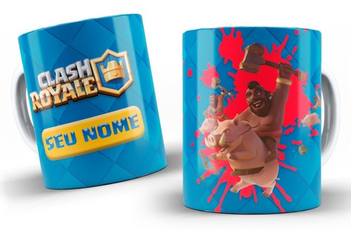 Imagem 6 de 10 de Canecas Personalizadas Clash Royale !!!!