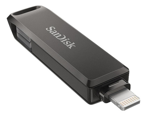 Sandisk Pendrive 256gb Ixpand Drive Luxe Lighting + Usb-c