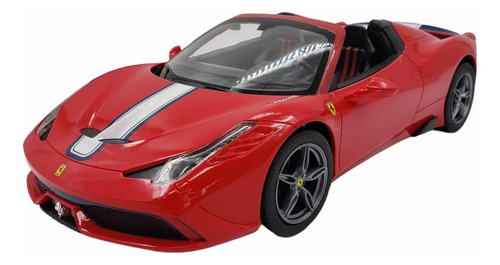 Auto Colección A Control Remoto Ferrari 458 Speciale Rastar Color Rojo