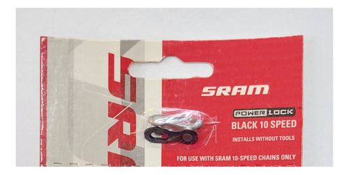 Emenda De Corrente Power Link 10v Sram Powerlock Preto Um