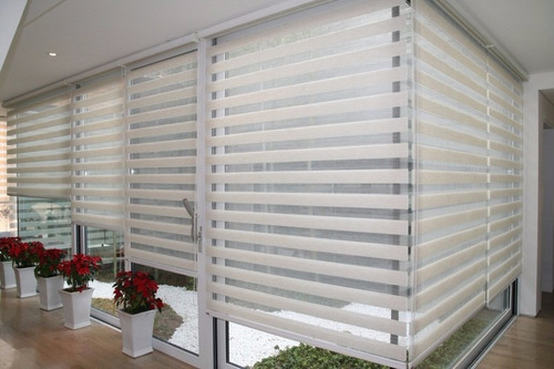 Cortinas Store Roller Duo (dia/noche) 80x2.40