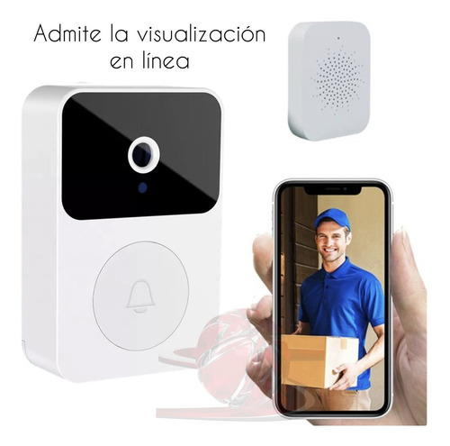 Timbre Wifi Inteligente Inalámbrica Audio Cámara Video Llama