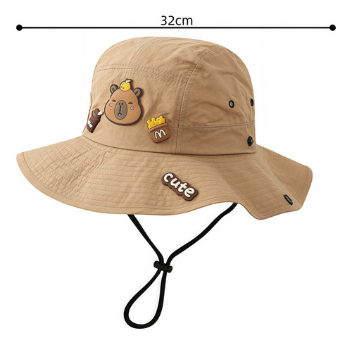 Mz Gorro De Sol Infantil Con Forma De Carpincho