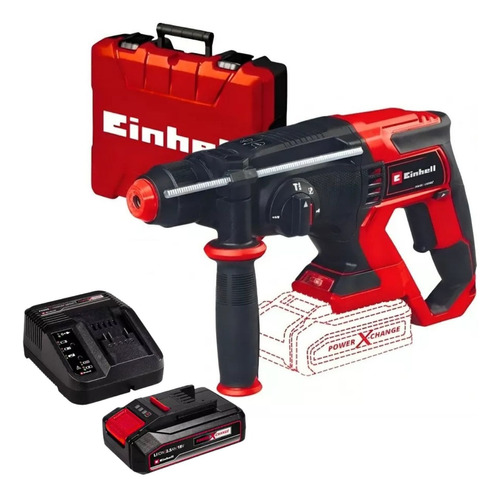 Rotomartillo Inalámbrico Einhell Te-hd 18/20 Li + Bat 2,5 Ah