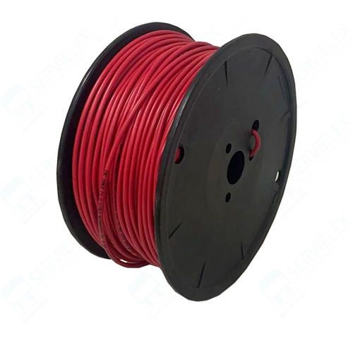 Cable Automotriz 100% Cobre Calibre 16 100 Mts Color Rojo