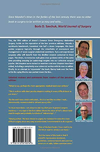 Schein's Common Sense Emergency Abdominal Surgery