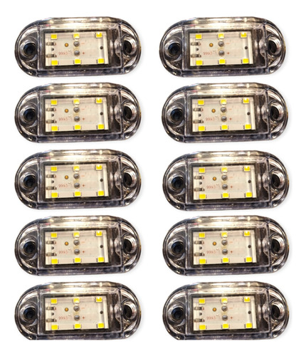 Foco Laterales Led De Trocha Para Camiones Gruas