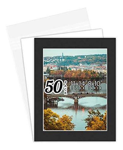 Golden State Art Libre De Acido Paquete De 50 11x14 Black P