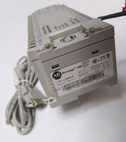 Allen Bradley Micrologix 1761-l32bwa + Cable 1761-cbl-pm02 (Usado)