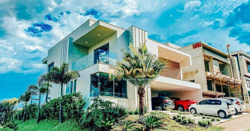 Imagem 2 de 30 de Casa De Luxo Em Condomínio Com 4 Suítes À Venda, 453 M² Requinte E Sofisticação Em Urbanova Sjcampos/sp - Ca2418