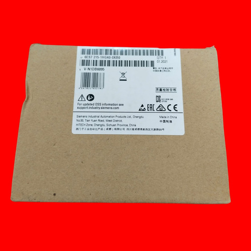 Siemens 6es7 215-1hg40-0xb0 S7-1200, Cpu 1215c, Compact Cpu,