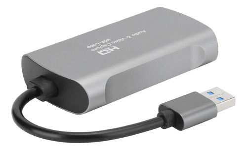 Tarjeta Portátil De Captura De Audio Y Vídeo, Hdmi A Hdmi 4k