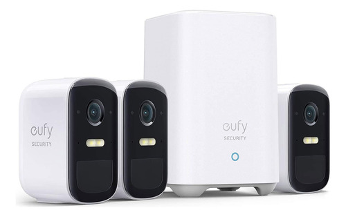 Eufy Security, Kit De 3 Cámaras Eufycam 2c Pro, Sistema De S