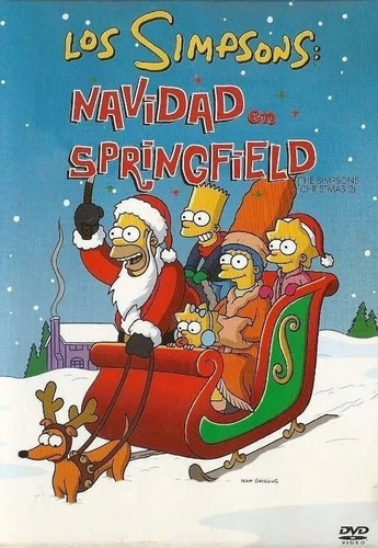 Los Simpsons. Navidad En Springfield. Dvd Original