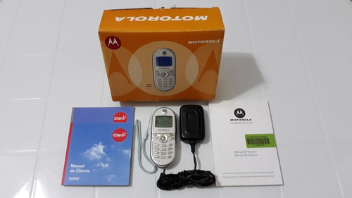 Celular Motorola C200 Com Fonte Carregador