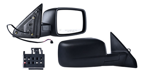 Espejo Dodge Ram 2009-2013 Elec C/desem Corr 5 Pines Der