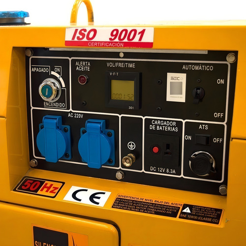 Generador Diesel 5,0 Kw 380 V Trifasico-sds Power