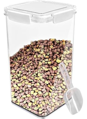 Contenedor De Almacenamiento De Comida Para Perros De 6 Libr