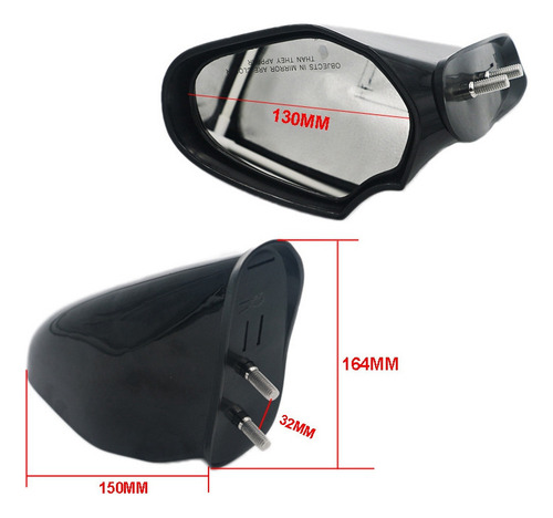 For Espejo Retrovisor Para Lancha Motora Para Waverunner