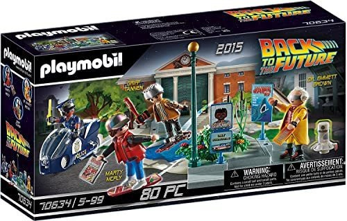 Playmobil Regreso Al Futuro Parte Ii Persecución En Hoverbo