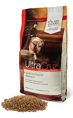 Ultracruz Suplemento De Bienestar Equino Para Caballos 25 Lb