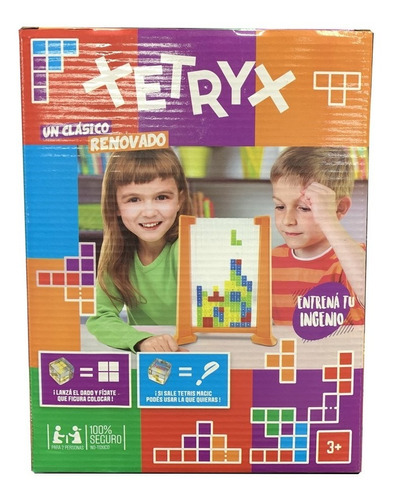 Tetrix Juego De Mesas Fichas Como Tetris Ingenio Xetryx