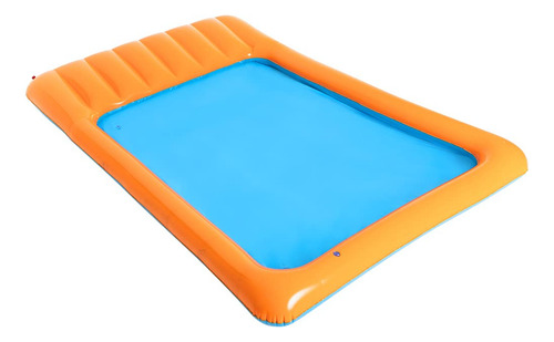 Alberca Inflable Con Resbaladilla 341 X 213 X 38 Cm