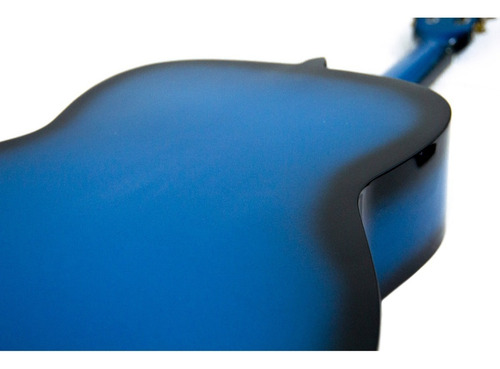 Guitarra Acústica Clásica Cuerdas De Nylon Cl1-azul Color Azul Orientación De La Mano Derecha