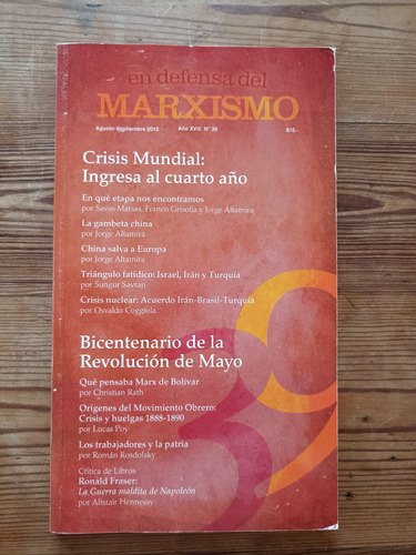 En Defensa Del Marxismo Nº39