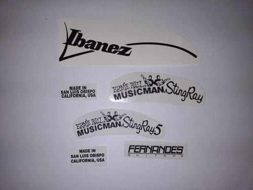 Decal Tipo Fender Calco Al Agua Stratocaster Telecaster
