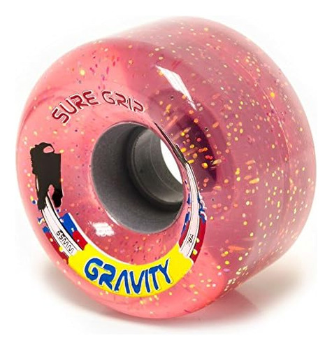 Ruedas De Patinaje Purpurina Gravity Glitter Rosadas