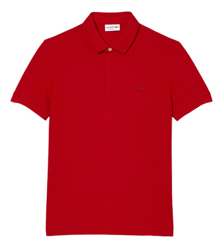 Chomba Hombre Lacoste Polo Paris Lisa Rojo