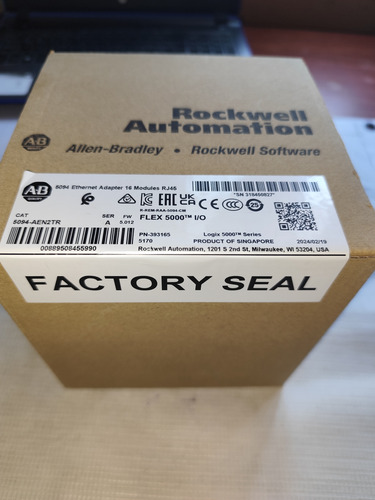 Allen Bradley 5094-aen2tr Module Ethernet Adapter