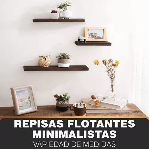 Estantes Flotantes Ménsula Invisible Repisa De Colores - $ 159,00