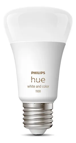 Ampolleta Led Philips Hue E27 1.100lm, Rgb, Bt, Wifi, 9 Watt