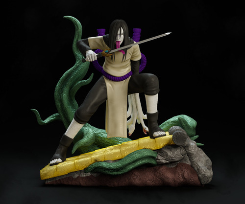 Imagen 1 de 3 de Orochimaru Naruto- Arte Plastico