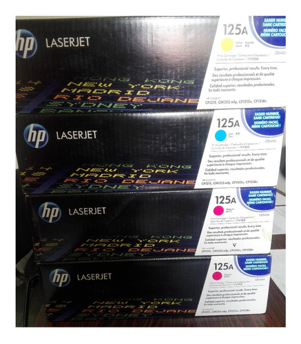 Remate De Combo Toner Laserjet 125a Originales Selladas X Hp