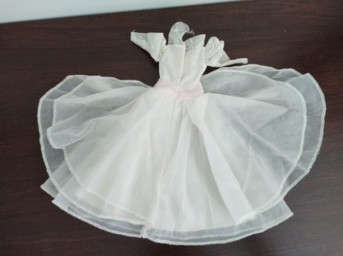Vestido Da Boneca Barbie Sonho De Noiva 1993 Estrela (Usado)