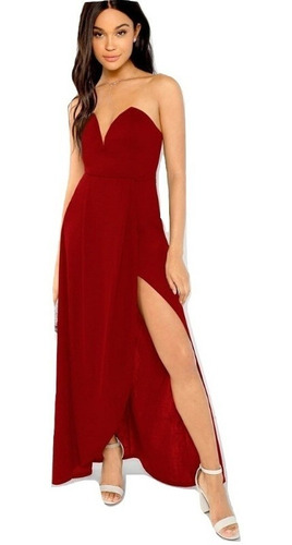 Vestido Vino Fiesta Ropa Mujer | Envío gratis