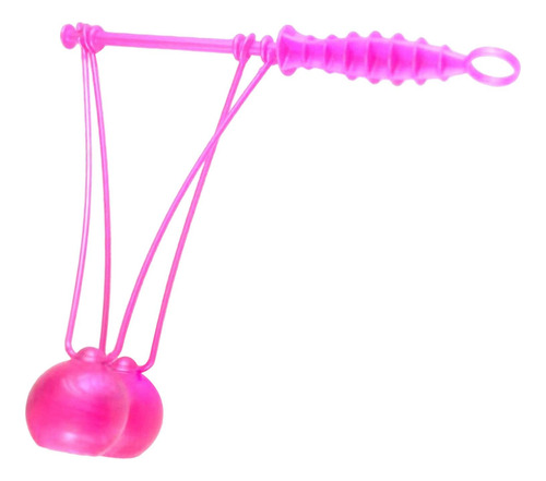 Swing Up Balls On A String Noise Maker Mini Rosado Rojo