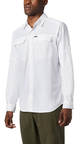 Camisa Columbia Silver Ridge 2.0 Long Sleeve Blanco