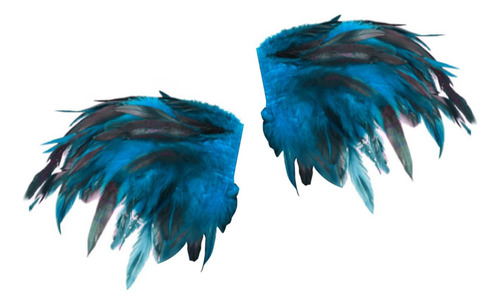 . Elegante Capa De Plumas Para Eventos De Cosplay Gótico