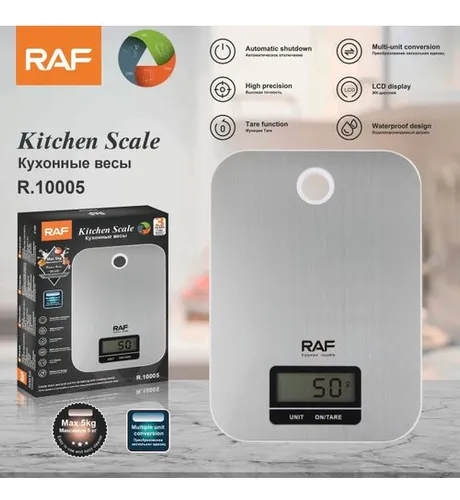 Báscula De Cocina Digital Resistente Al Agua Precisa 5kg